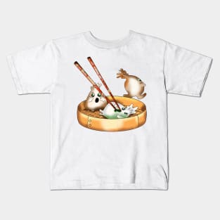 Spinach dumpling horror Kids T-Shirt